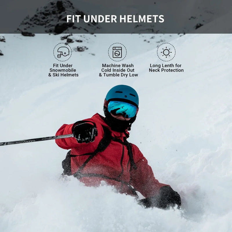 Load image into Gallery viewer, METARINO blaclavas Wool Winter Face Mask Head Covering for Warmth
