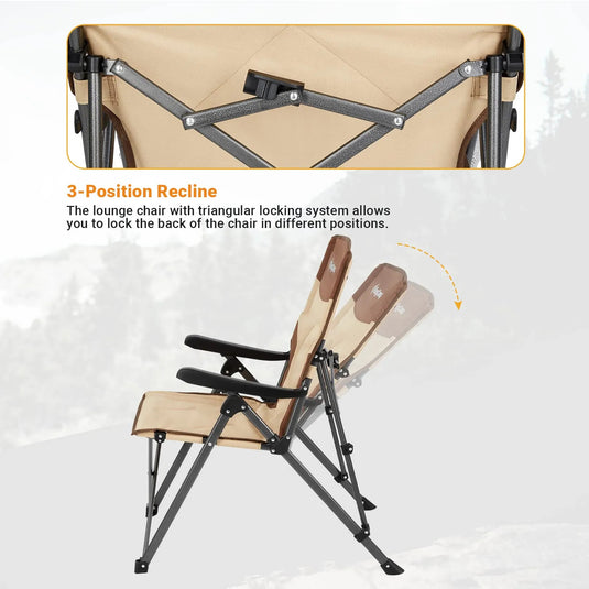 KingCamp DAPHNE C30 Portable Arm Chair