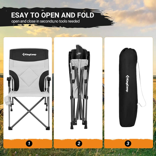 KingCamp DAPHNE C30 Portable Arm Chair