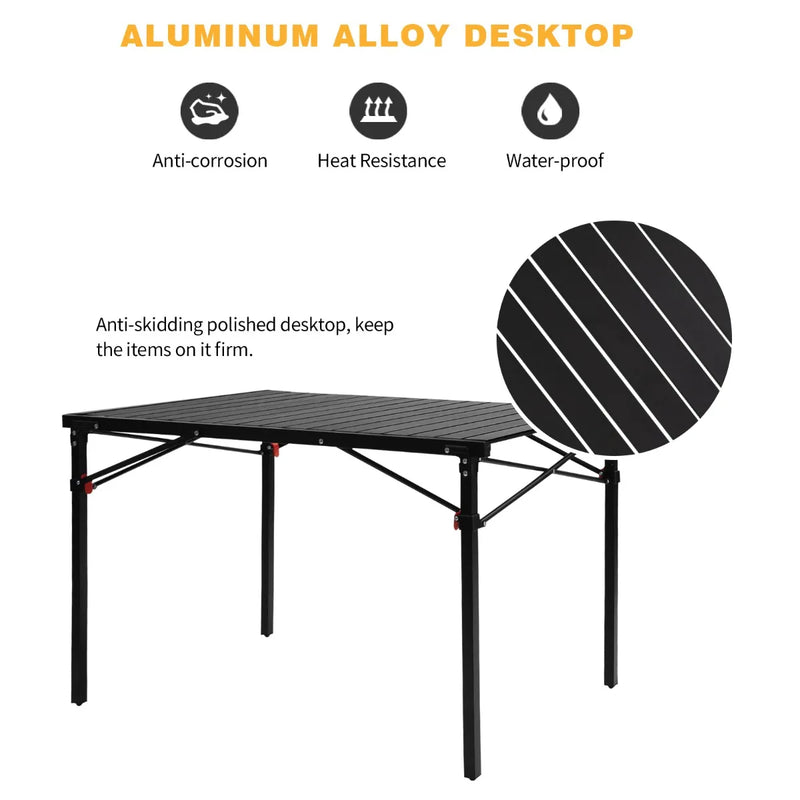 Load image into Gallery viewer, KingCamp Folding Outdoor Table Lightweight Aluminum Alloy Table
