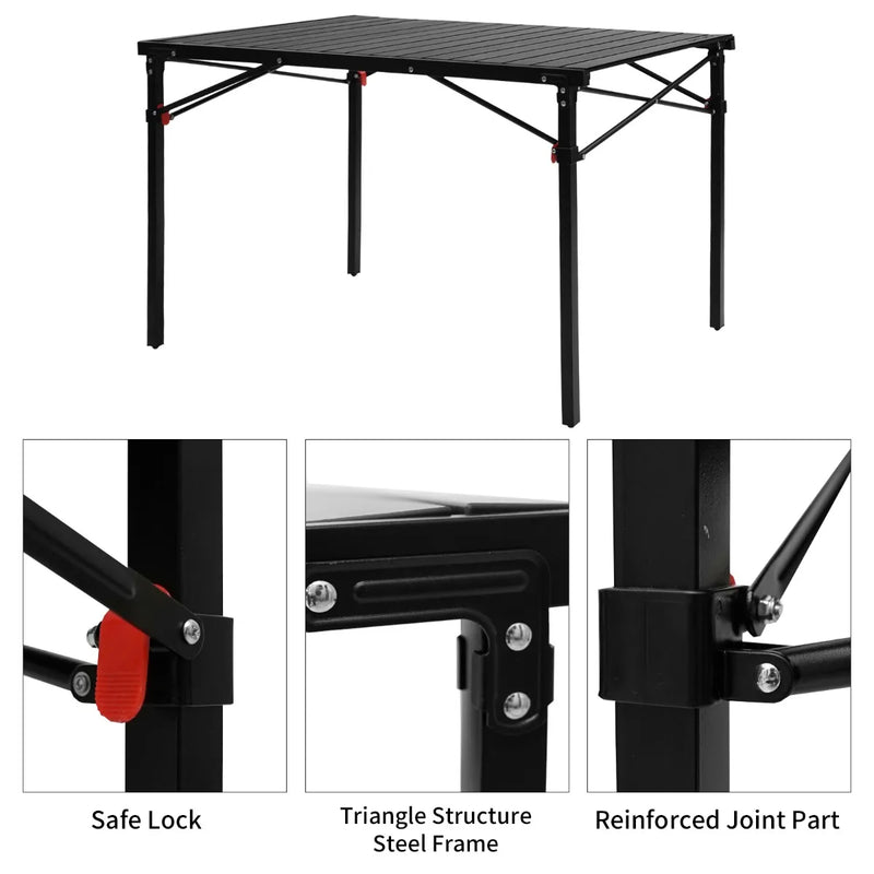 Load image into Gallery viewer, KingCamp Folding Outdoor Table Lightweight Aluminum Alloy Table
