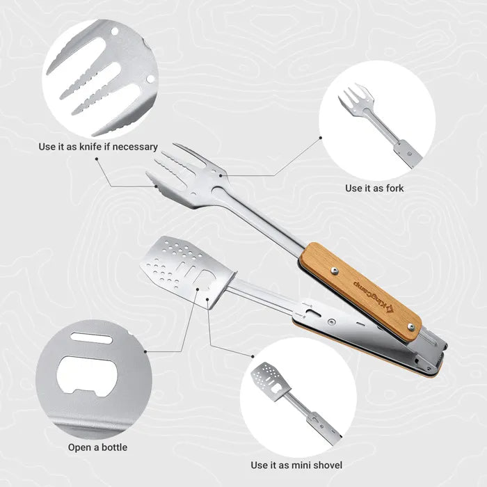 Load image into Gallery viewer, KingCamp SKYWALKER BBQ Tool
