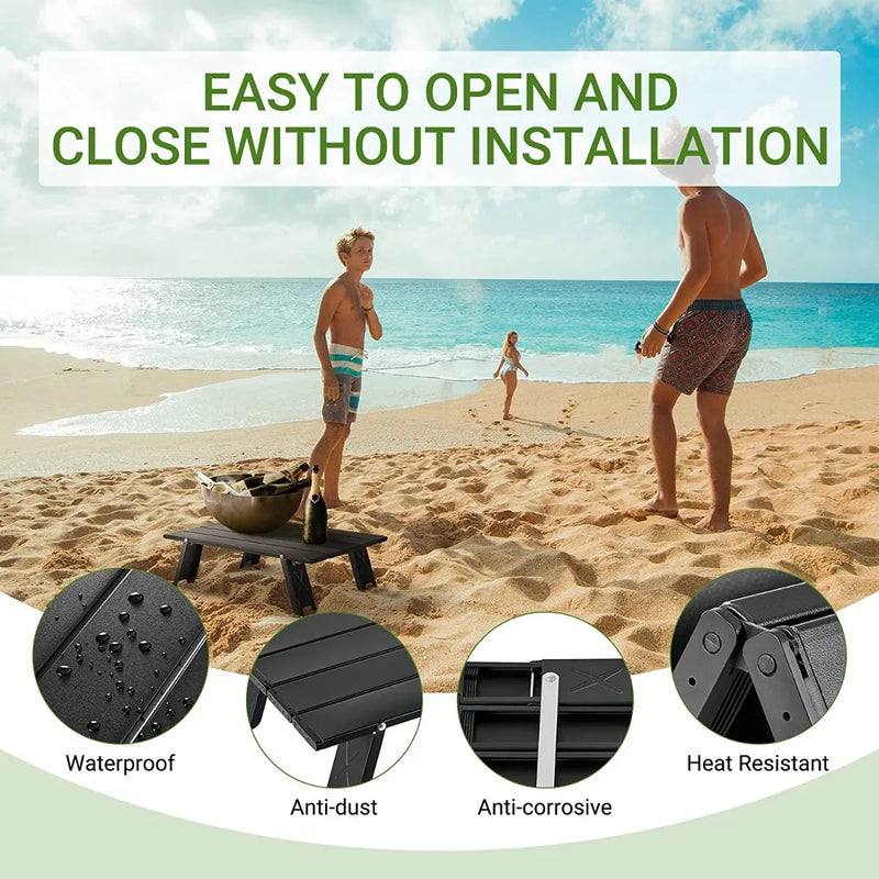 Load image into Gallery viewer, ATEPA Mini Alunium Table Ultralight and Compact
