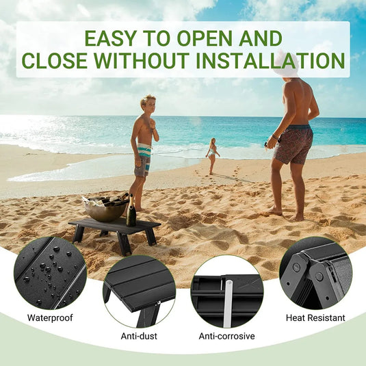 ATEPA Mini Alunium Table Ultralight and Compact