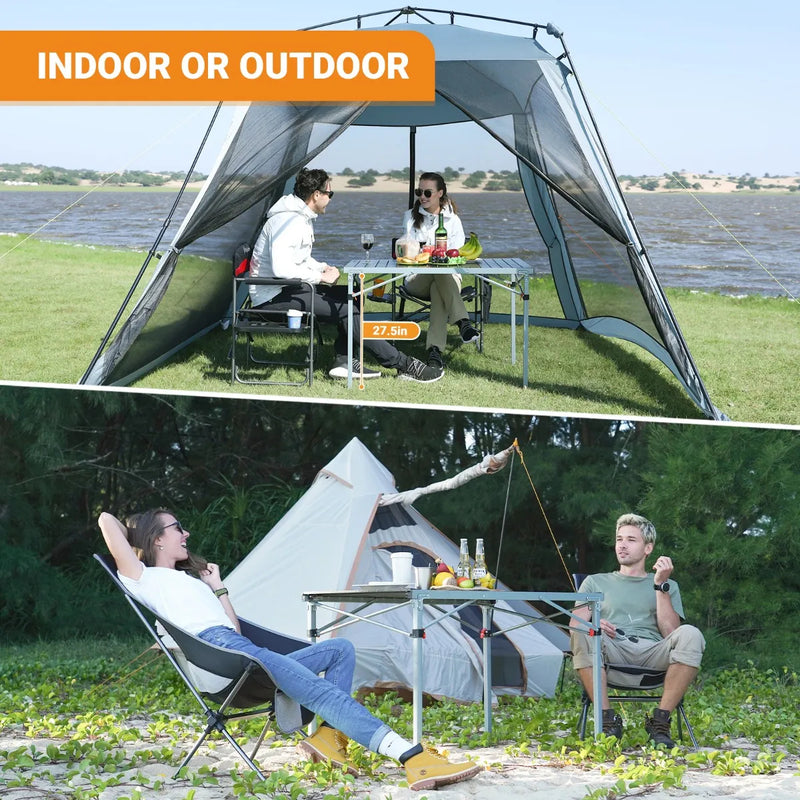 Load image into Gallery viewer, KingCamp Folding Outdoor Table Lightweight Aluminum Alloy Table
