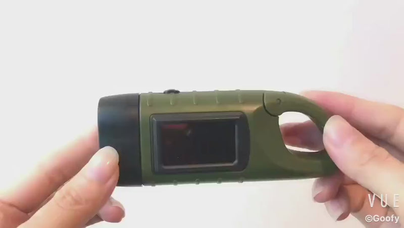 Load and play video in Gallery viewer, KinWild Hand Crank Radio with LED Flashlight
