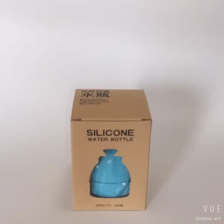 Load and play video in Gallery viewer, KinWild Water Bottle Collapsible Foldable Silicone
