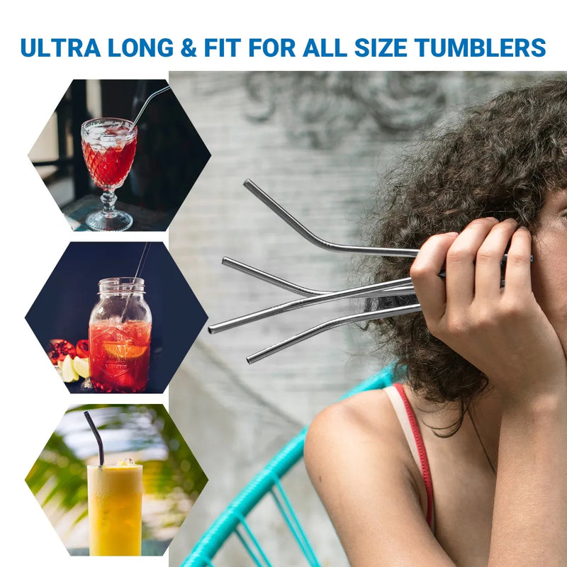 Load image into Gallery viewer, Cook'n'Escape Titanium Straws
