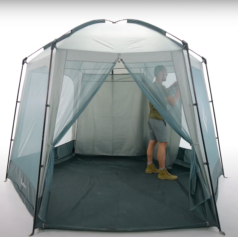 Load image into Gallery viewer, KingCamp CAIRO 12 x 12 Instant Screen Canopy Tent Sunsade
