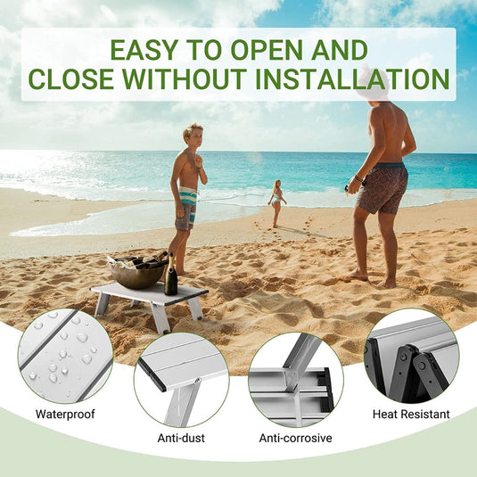 ATEPA Mini Alunium Table Ultralight and Compact